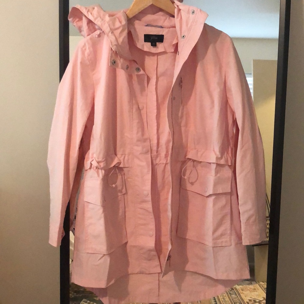 J.Crew Perfect Rain Jacket Size XS